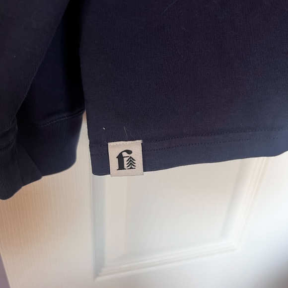 Bonobos Fielder Long Sleeve Shirt Men's Large Navy Blue EUC - Picture 2 of 5